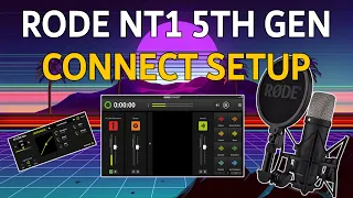 Rode Connect NT1 5th Gen setup, Routing, Recording, And Processing Demo