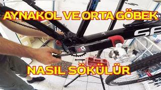 Bisiklet aynakol ve pressfit orta göbek nasıl sökülür