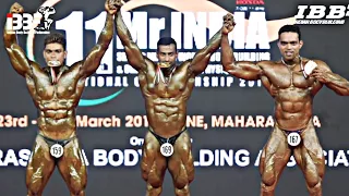 75Kg Weight Category Mr INDIA 2018 - Comparison And Results