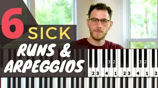 6 Killer Runs and Arpeggios for Modern Improv [Jazz Piano Tutorial]