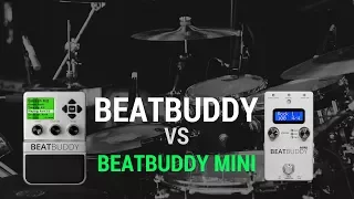 Singular Sound | BeatBuddy vs. BeatBuddy Mini: Features and Function Comparison