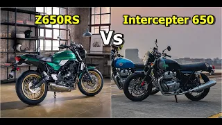 Kawasaki Z650RS vs Royal Enfield 650 Intercepter |Comparison  |TM