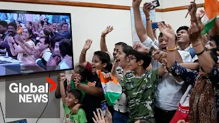 India moon landing: People across the nation celebrate historic moment