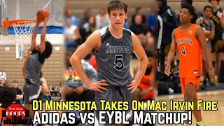 D1 Minnesota Goes At Mac Irvin Fire! Adidas vs EYBL Matchup
