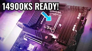14900KS is ALMOST here... and these Z790 motherboards will handle it.
