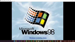 One Click install/run Windows 98 installation on Dosbox-x