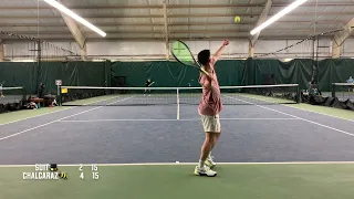 NTRP 4.0 Tennis - Singles and Did you see that bee attack on IW? edition