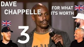 Dave Chappelle - For What It's Worth Part 3 REACTION!! | OFFICE BLOKES REACT!!