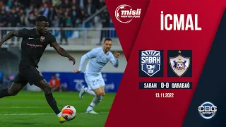 Sabah 0:0 Qarabağ | Misli Premyer Liqası, 14-cü tur | İCMAL