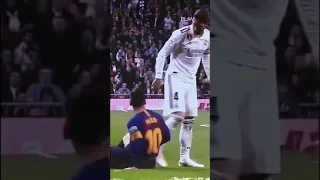 Lionel Messi Fight With Sergio Ramos