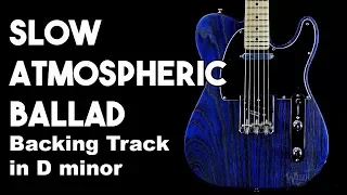 Slow Atmospheric Ballad Guitar Backing Track in Dm