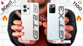 Realme GT 2 PRO vs POCO X3 GT Camera | Body | AnTuTu | Benchmark | Display | Full Comparison