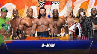8-Man ELIMINATION Match | Heavyweights #3 | WWE 2K22 | 4K