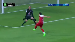 خلاصه بازی هوادار و پرسپولیس هفته بیست و هفتم