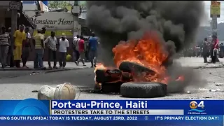 Protests Erupt In Haiti Calling For the Removal Of Prime Minister Ariel Henry