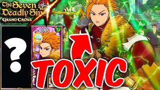THE MOST TOXIC TEAM IN GRAND CROSS!! LITERALLY CAN MACRO PVP! | Seven Deadly Sins: Grand Cross