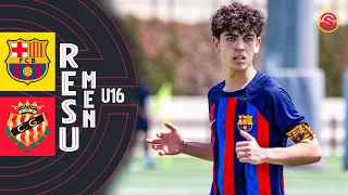 RESUMEN: FC Barcelona vs Nàstic Tarragona Cadete A U16 2023