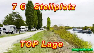 Unglaublich schöne & günstige Wohnmobilstellplätze in Bayern am Main❗️Geheimtipp für alle Camper