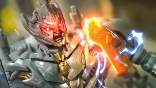 Transformers Stop motion - Megatron VS Optimus Prime