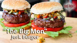 "The Big Mon" Jerk Burger