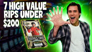 7 Rips For Under $200 - A Connor Bedard Rookie Card Strategy