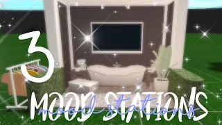 Three Aesthetic Cheap Mood Station Ideas! | Welcome to Bloxburg