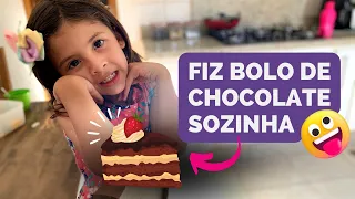 Família Tassani - FIZ BOLO DE CHOCOLATE SOZINHA