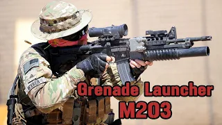 Американский гранатомет M203 || Обзор