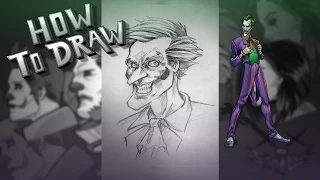 How To Draw The Joker - Smile Comic