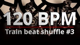 120 BPM - Train beat shuffle #3 - 4/4 Drum Beat - Drum Track