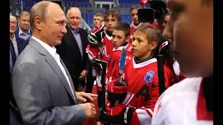 Владимир Путин посетил образовательный центр «Сириус»