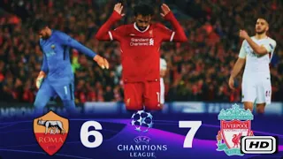 ليفربول و روما 7-6 تألق صلاح ، تشامبيونزليج ٢٠١٨ ، جنون ( رؤوف خليف و عصام شوالي ) جوده عاليه HD