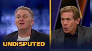 Michael Rapaport and Skip Bayless get into it after Mayweather's win vs McGregor | UNDISPUTED