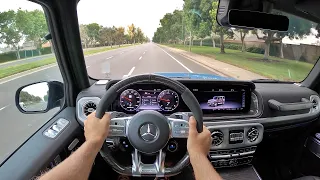 2021 Mercedes-AMG G63 POV Test Drive (3D Audio)(ASMR)