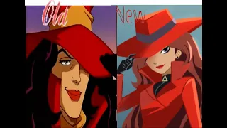 Carmen Sandiego Intro Old vs New Comparasion