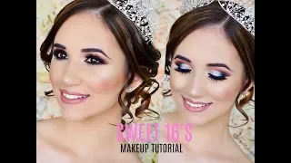 Sweet 16 Makeup Tutorial Quinceañera | MakeupbyDarsys