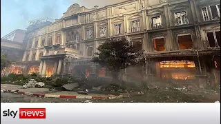 At least 19 killed in fire at Cambodia casino and hotel