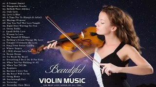 Top 30 Violin Piano Covers of Popular Songs 2024 - Best Instrumental Music For Work, Study, Sleep