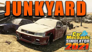 FIRST JUNKYARD FIND! | Car Mechanic Simulator 2021