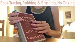 ASMR * Tracing, Rubbing and Brushing Books * Gina's Custom Video * No Talking * ASMRVilla