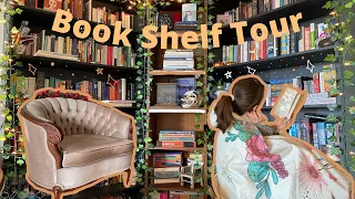 BOOKSHELF TOUR! // my cozy book nook✨