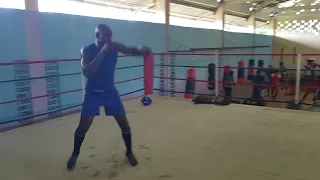 Shadow Boxing Training by Cuban Olympic Silver Emilio Correa