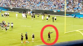 2016 Carolina Panthers Fan Fest | Cam Newton Conducting The Crowd