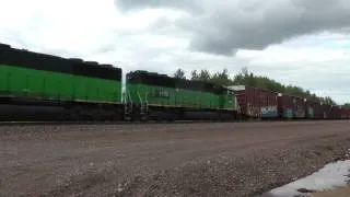 BNSF 1462 West at West Saunders, WI