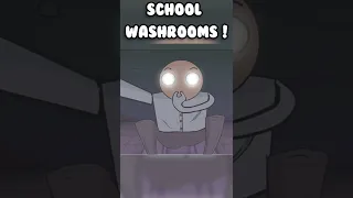 School Washrooms @Hardtoonz22  #shorts #funnyanimation #hardtoonz