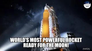 NASA rolls out world's most powerful rocket ever built for Artemis 1 moon mission