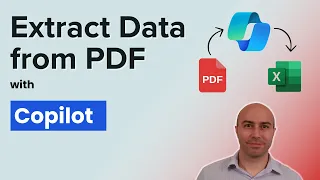 Extract from PDF to Excel with Copilot 😲 (So EASY)
