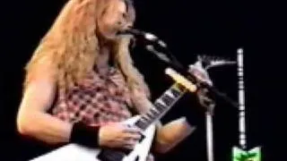 Megadeth - Sweating Bullets live Italy