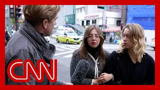 CNN reporter speaks with survivors of South Korea crowd surge