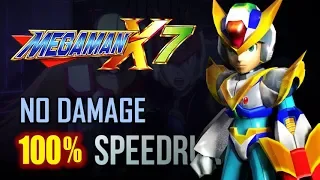 MegaMan X7 100% No Damage Completion Run (Hard mode)